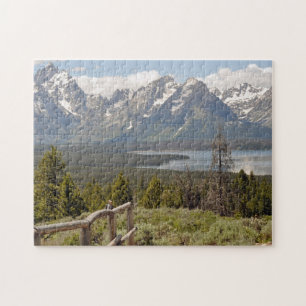 Grand Teton Landschaftlich Landschaftspuzzle Puzzle