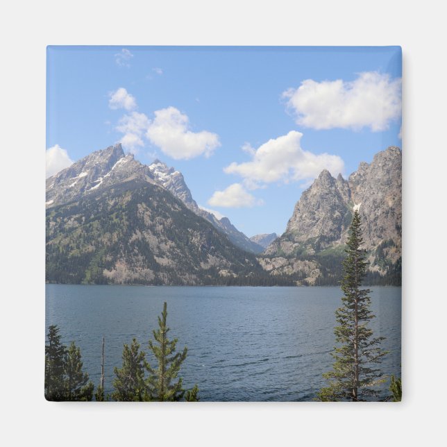 Grand Teton Mountains und Jenny Lake Magnet (Vorne)