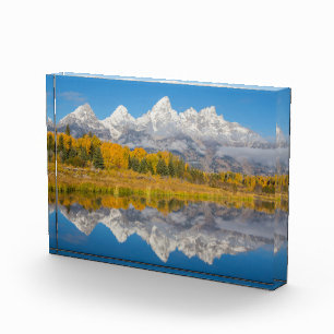 Grand Teton Mountains Wyoming Fotoblock