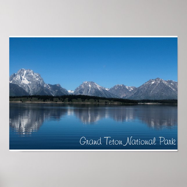 Grand Teton Nation Park Poster (Vorne)