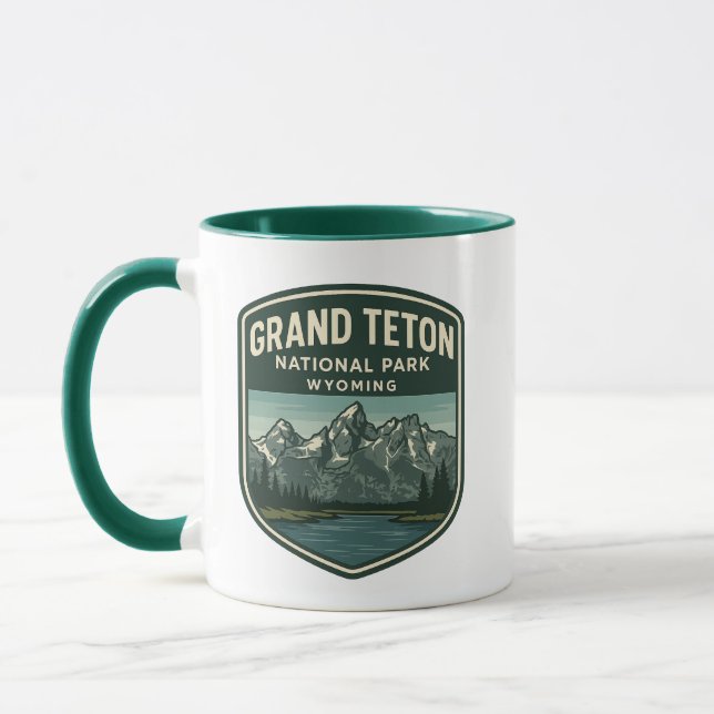 Grand Teton National Park Travel Mug Tasse (Links)