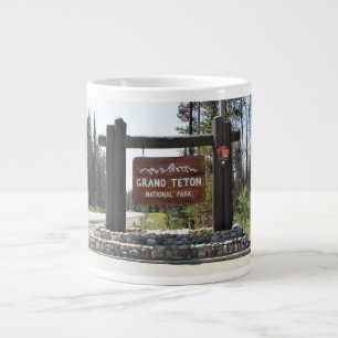 Grand Teton National Park, US National Park, Sign Jumbo-Tasse