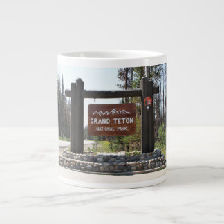 Grand Teton National Park, US National Park, Sign Jumbo-Tasse