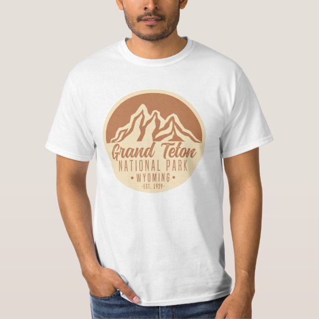 Grand Teton National Park Wyoming USA T-Shirt (Vorderseite)