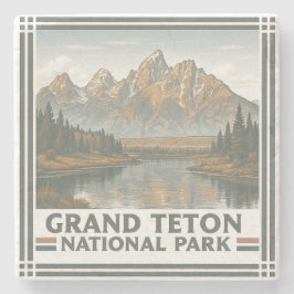 Grand Teton National Steinuntersetzer