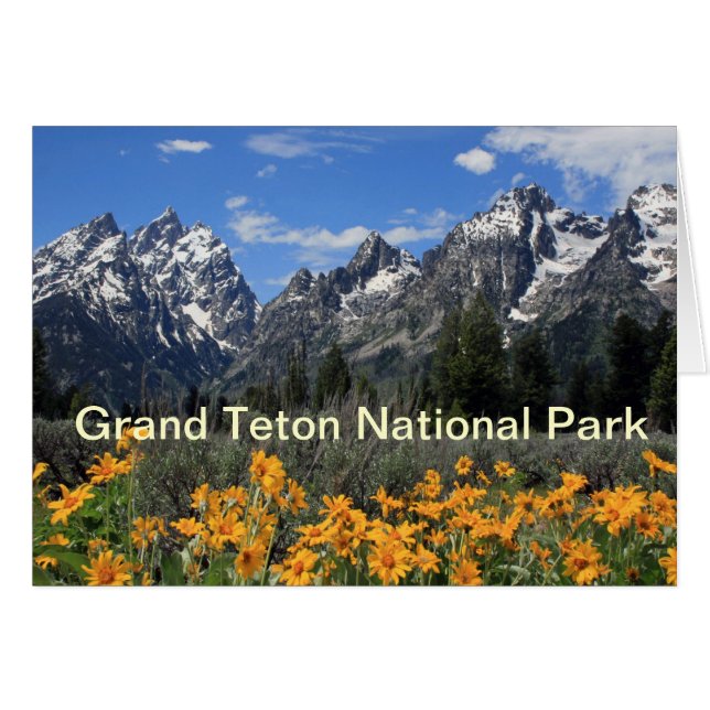 Grand Teton Nationalpark (Vorderseite (Horizontal))
