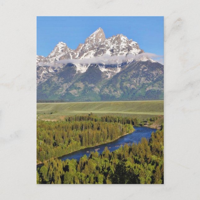 Grand Teton Nationalpark 3 Postkarte (Vorderseite)