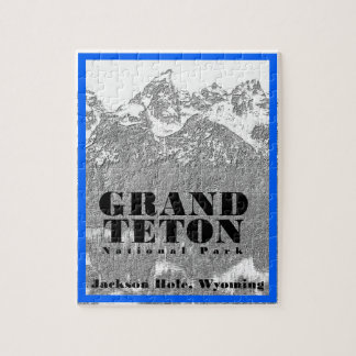 Grand Teton Nationalpark - 8x10 -110 Stk. Puzzle