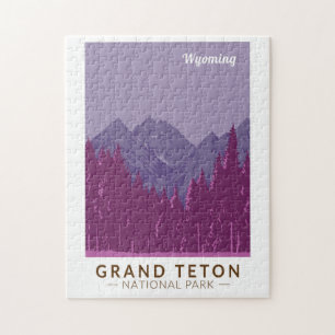 Grand Teton Nationalpark California Puzzle