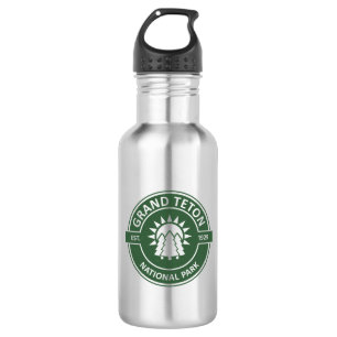 Grand Teton Nationalpark Edelstahlflasche
