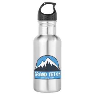 Grand Teton Nationalpark Edelstahlflasche