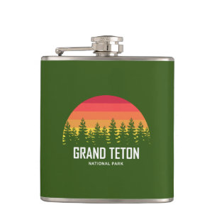 Grand Teton Nationalpark Flachmann