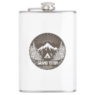 Grand Teton Nationalpark Flachmann