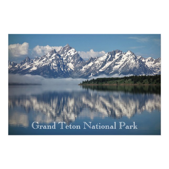 Grand Teton Nationalpark Fotodruck (Vorne)
