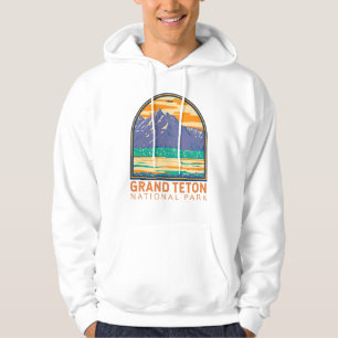 Grand Teton Nationalpark im Frühjahr Vintag Hoodie