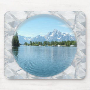 Grand-Teton-Nationalpark im Rahmen Mousepad