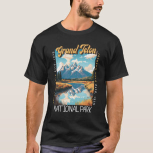 Grand Teton Nationalpark Jackson Hole erschüttert T-Shirt