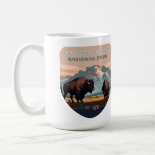 Grand Teton Nationalpark Jackson Wyoming Mountain Kaffeetasse