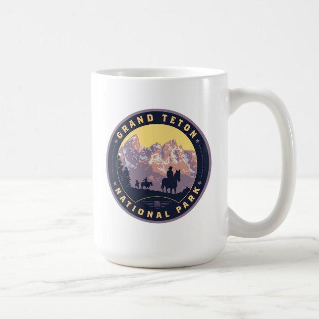 Grand Teton Nationalpark Kaffeetasse (Rechts)