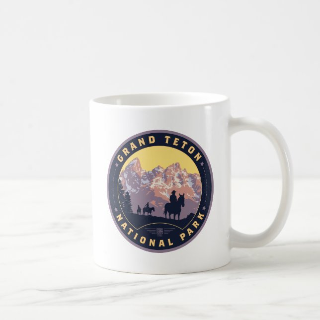 Grand Teton Nationalpark Kaffeetasse (Rechts)