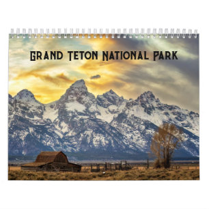 Grand Teton Nationalpark Kalender