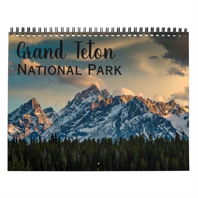 Grand Teton Nationalpark Kalender (Titelbild)