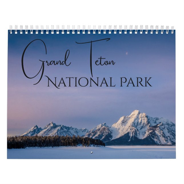 Grand Teton Nationalpark Landscapes Kalender (Titelbild)