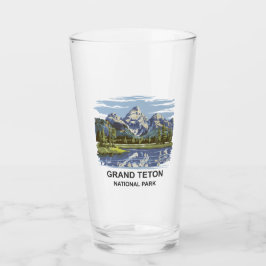 Grand Teton Nationalpark Landschaft Glas