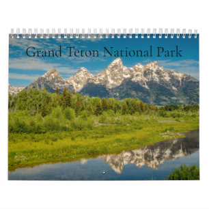 Grand Teton Nationalpark Landschaft Kalender