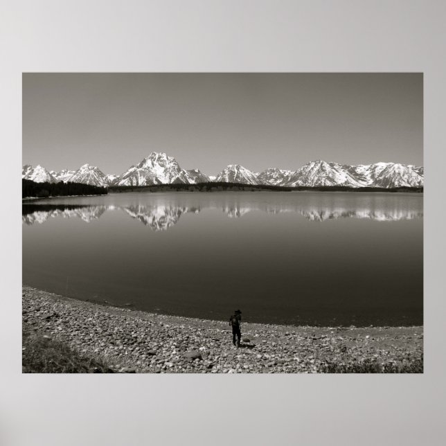 Grand Teton Nationalpark Landschaftliche Aussicht Poster (Vorne)