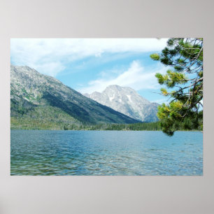 Grand Teton Nationalpark Landschaftsfotografie Poster