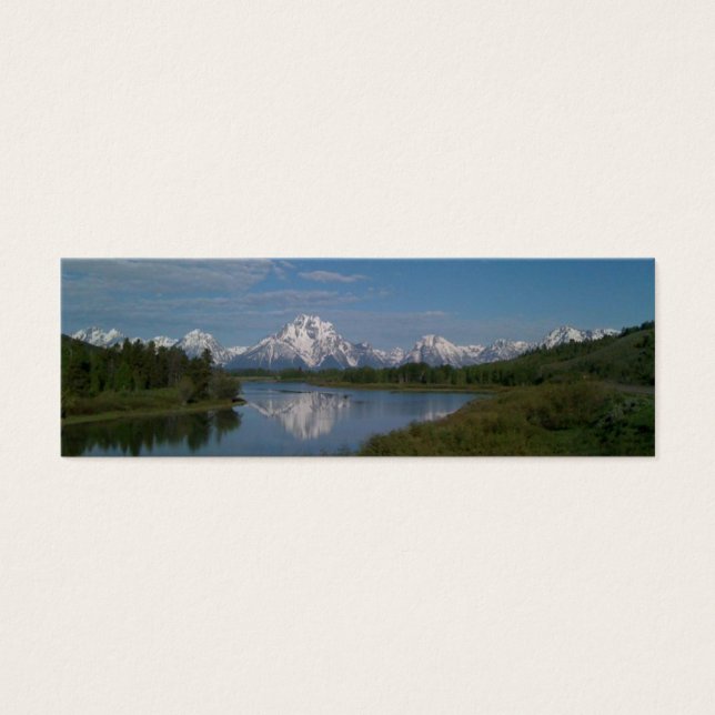 Grand Teton Nationalpark Lesezeichen (Vorderseite)