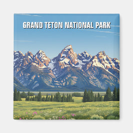 Grand Teton Nationalpark Magnet