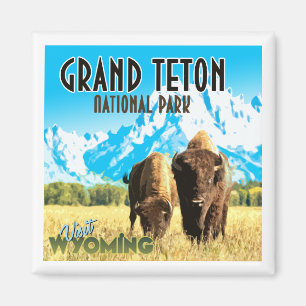 Grand Teton Nationalpark Magnet