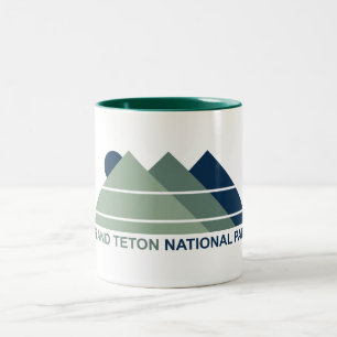 Grand Teton Nationalpark Monte Sun Zweifarbige Tasse