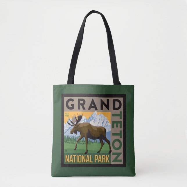 Grand Teton Nationalpark Moose (Vorderseite)