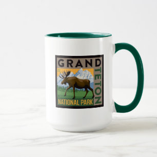 Grand Teton Nationalpark Moose Tasse