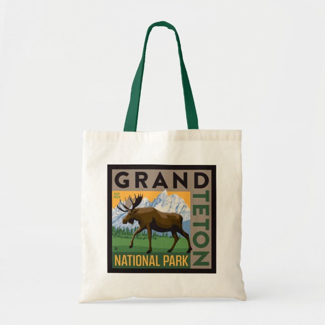 Grand Teton Nationalpark Moose Tragetasche (Vorne)