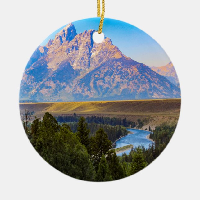 Grand Teton Nationalpark Ornament (Vorne)