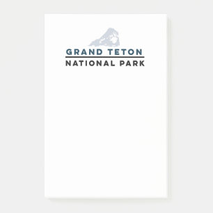 Grand Teton Nationalpark Post-it Klebezettel