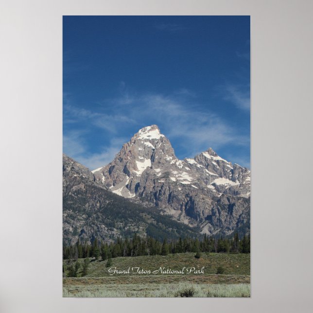 Grand Teton Nationalpark Poster (Vorne)