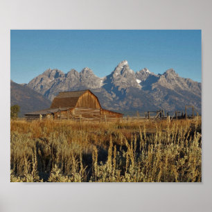Grand Teton Nationalpark Poster