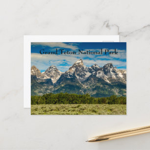 Grand Teton Nationalpark Postkarte