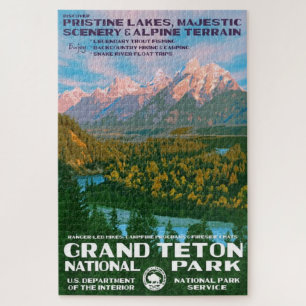Grand Teton Nationalpark Puzzle