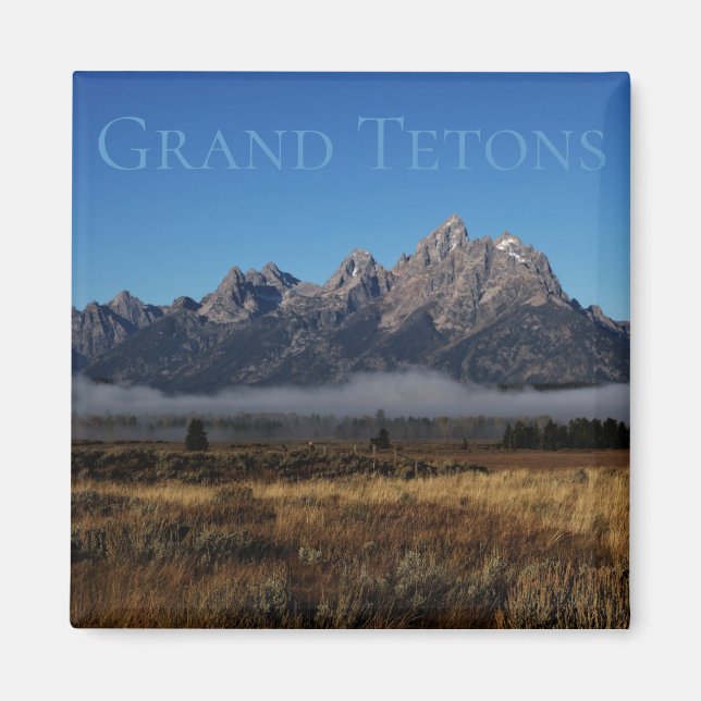 Grand Teton Nationalpark Reisemagnet Magnet (Vorne)