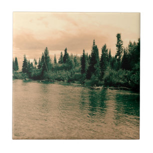 Grand Teton Nationalpark. Schöne Landschaft Fliese