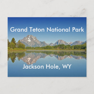 Grand Teton Nationalpark Serie 10 Postkarte