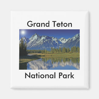 Grand Teton Nationalpark Serie 4 Magnet