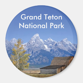 Grand Teton Nationalpark Serie 5 Magnet