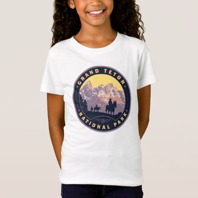 Grand Teton Nationalpark T-Shirt (Vorderseite)